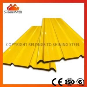 Zinc Coated Color Steel Tile Galvanized Prepainted Iron Corrugated Sheet Used for Roofing and High Grade Decoration