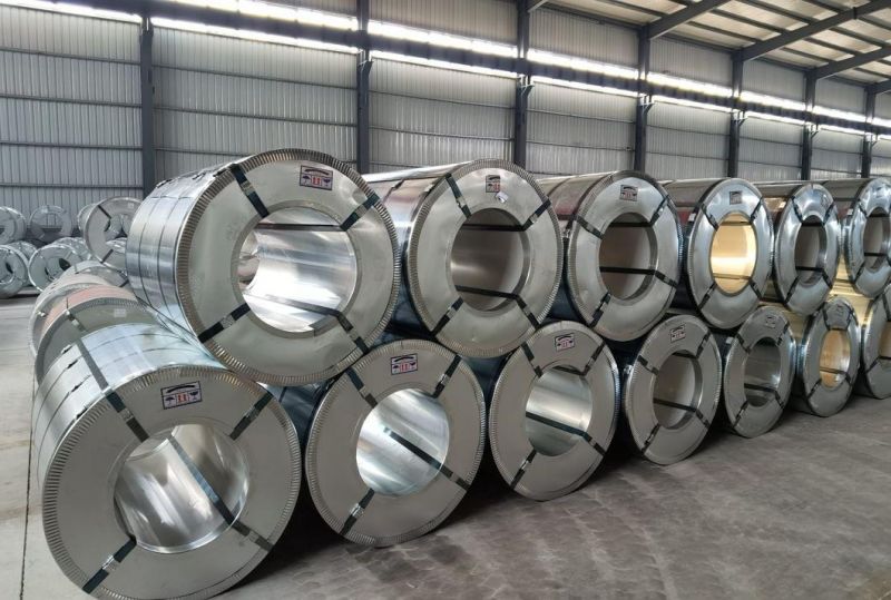 914mm Width Galvanized Steel Coil with Regular Spangle for Roofing