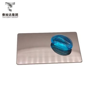 Best Standard Manufacturer JIS AISI ASTM DIN 1.0mm Wood Acero Inoxidable Stainless Steel Sheet for Cabinet