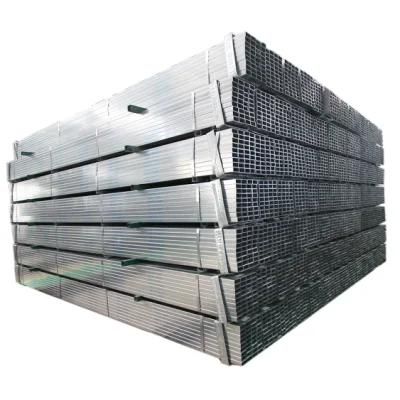 China Factory Professional Exporter of Galvanized Steel Pipe Hollow Section Galvanized Square Rectangular Steel Tube
