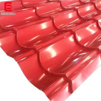 PPGL Color Coated Galvalume Az120 Corrugated Profile Roofing Sheet