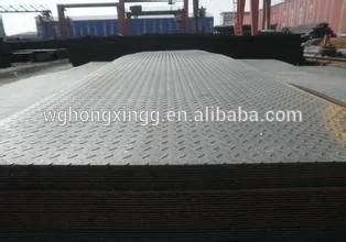 Hight Strength Q235B Checkered Carbon Steel Plate