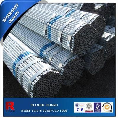 Seamless Pipe Zinc Coating Galvanized Steel Tube ODM