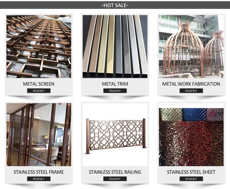 Mirror Finish Embossed Decorative Panel Water Ripple Stainless Steel Sheet