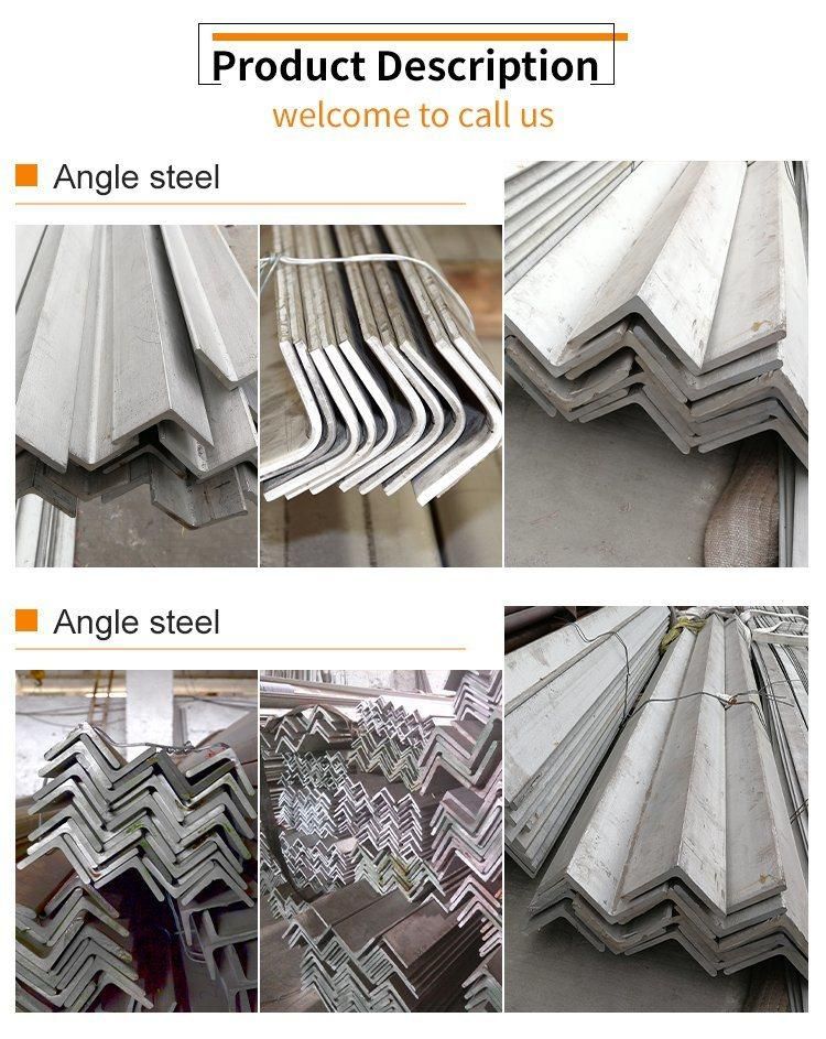 High Quality ISO Approved Stainless Steel Angle Bar with Stock and Factory Price for Building