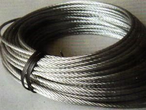 AISI316 (304) Stainless Steel Wire Rope (6X19+FC)