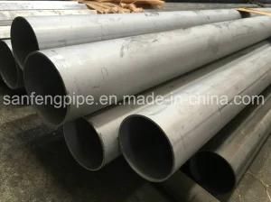 ASTM Welded Hot Rolled Stainless Steel 304L Round Pipe/Tube with Stocks