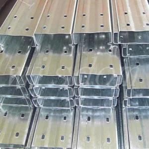 Hot Rolled Standard Length Metal Building C Steel Profile