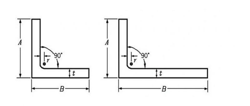 Hot Rolled Material 316 Equal Iron Angle Stainless Angle Bar