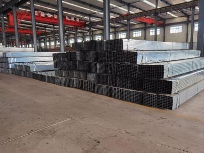 Carbon/Stainless/Galvanized Black, Oiled or Ouersen Standard Packing Q235 Galvanized Coating Square Pipe