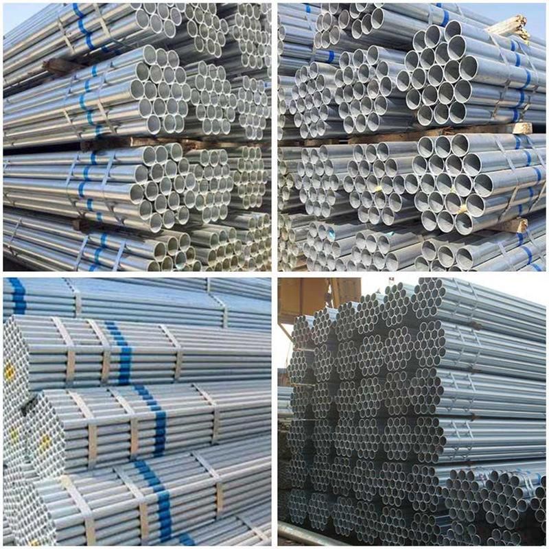 2.5 Inch Schedule 40 Black Iron Pipe China Supplier Low Price Pre Galvanized Steel Pipe