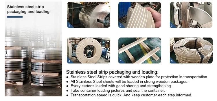 Food Grade 304 Stainless Steel Strip 2mm Thickness 2b Surface