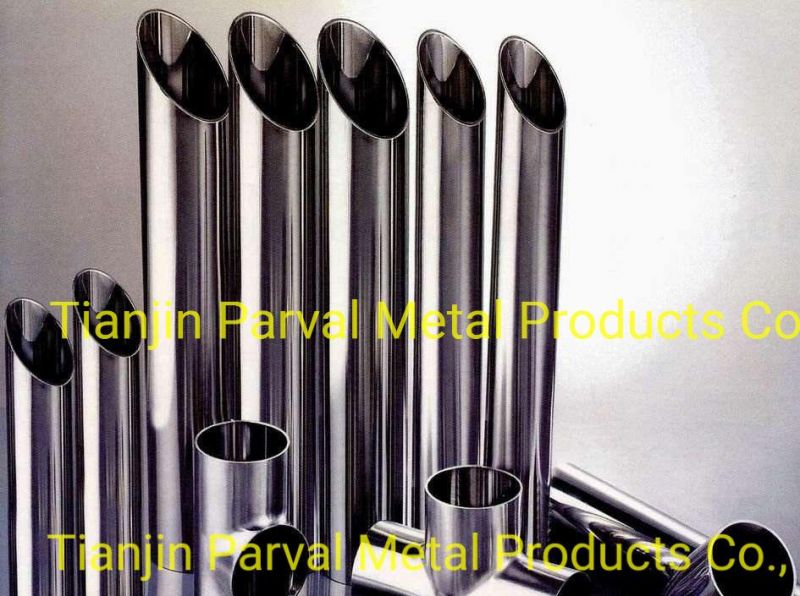 Best Selling 201 202 304 SUS304 304L 316L Stainless Welded Steel Pipes/Seamless Tubes Brush Polish Finish 2b Ba 6K 8K Surface Round Tube 1.4948 1.4567