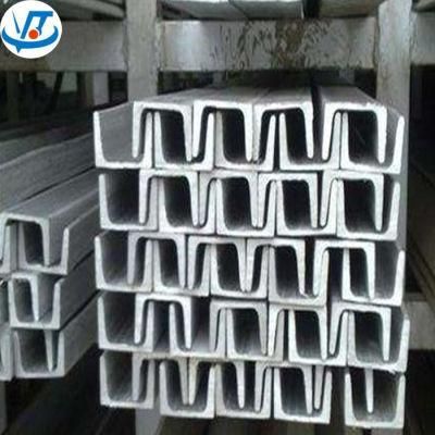 Hot Rolled 321 Stainless Steel Channel Bar with 5~19m Length