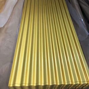 Colorful Steel Corrugated Sheet PPGI Iron Material Panel Galvanized Color Metal Plate