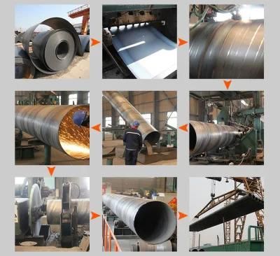 Spiral Welded Structure Steel Pipe Piles