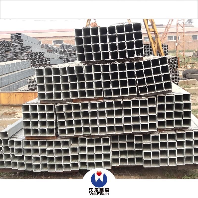 10X10mm-600X600mm Mild Carbon Black Steel Pipe