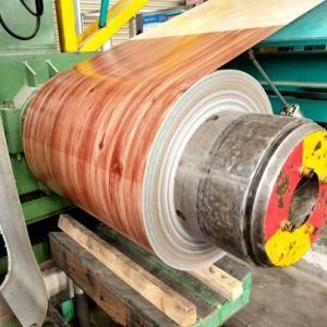 Wood Grain Building Material PPGI PPGL Metal Coil Sheet/Prepainted Galvanized Steel Coil