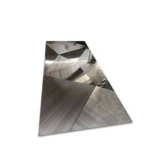 ASTM 304 Stainless Steel Decorative Plate (BA Mirror HL 8K)