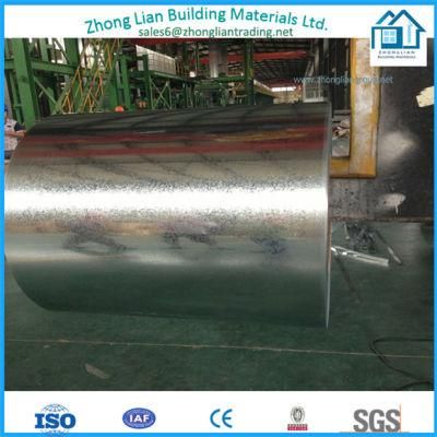 Regular Spangle 80G/M2 Zinc Coating Galvanized Steel Coil Gi. Coil (ZL-GC)