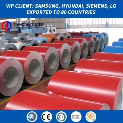 Free Sample Color Coated Galvanized Coil