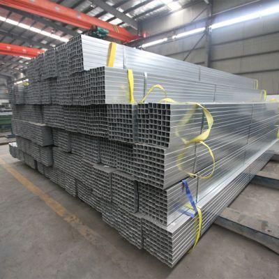 A500 Steel Hollow Section Ms Square Tube Galvanized Square and Rectangular Steel Pipe