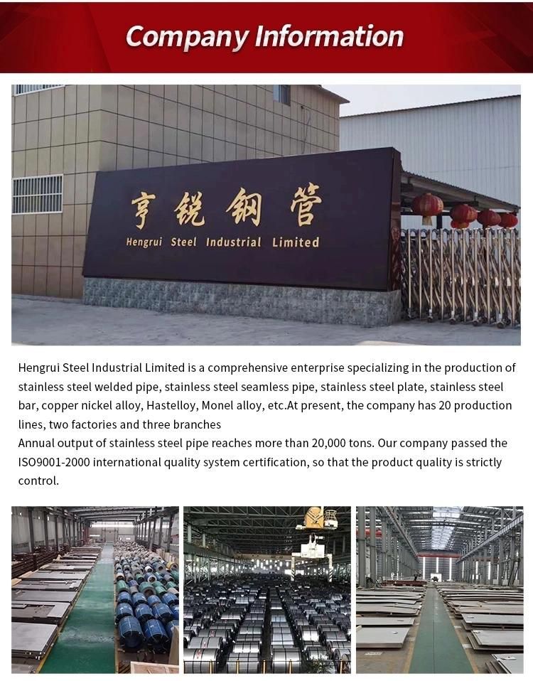 China 201 304 Stainless Steel Round Pipe Price Per M