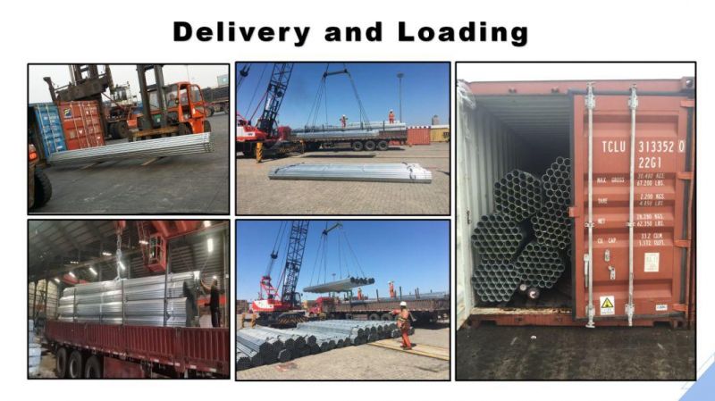 Hot DIP Galvanized Steel Pipe Pre Galvanized Steel Pipe Round Gi Steel Tubes