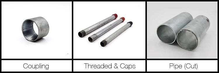 UL797 1/2" Pre Galvanized Electrical Steel EMT Conduit Pipe