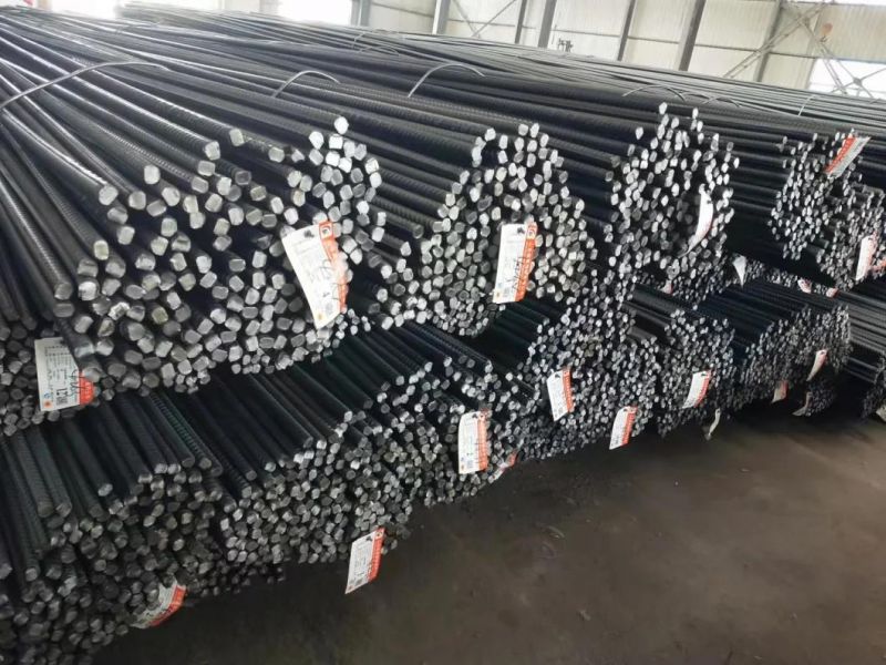 HRB400 HRB500 Hrb355 Steel Reinforcing Bars 6mm 8mm 10mm Rebars Coil Steel Rod Deformed Iron Bar for Construction