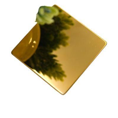 2021 Best Price AISI ASTM 304 Golden Stainless Steel Sheet