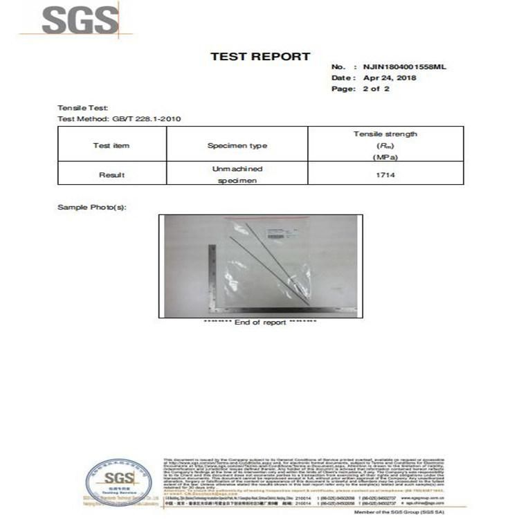 304 316 Profiled Wire Stainless Steel Wedge Wire Screen