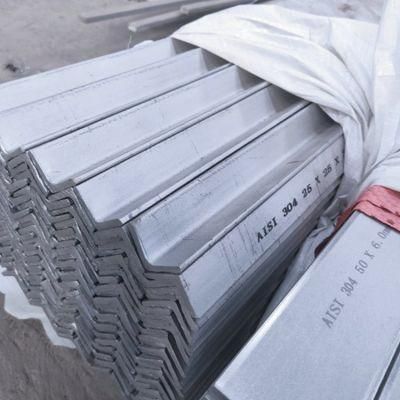 Hot Rolled Ss 304 304L 316 316L 321 Stainless Steel Angle Bar