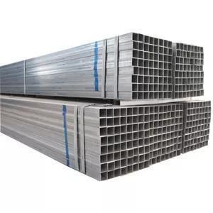 ERW Carbon Welded Steel Tube ASTM A500 Square Tube 160X160 En10210 Construction Hollow Section
