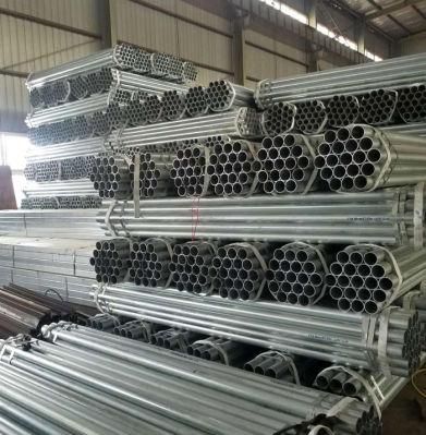 Hot DIP Q235 Q345 Galvanized Steel Pipe