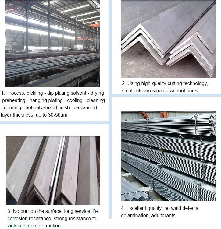 Carbon Steel Hot Rolled Iron Angle Bar/Mild Steel Equal and Unequal Angles