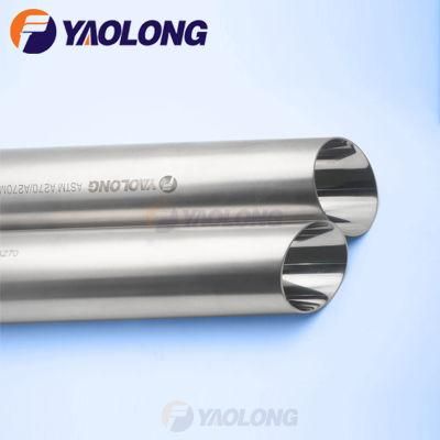 Tp316 Seamed Stainless Steel Sanitary Grade Tube for Evaporator Concentrator