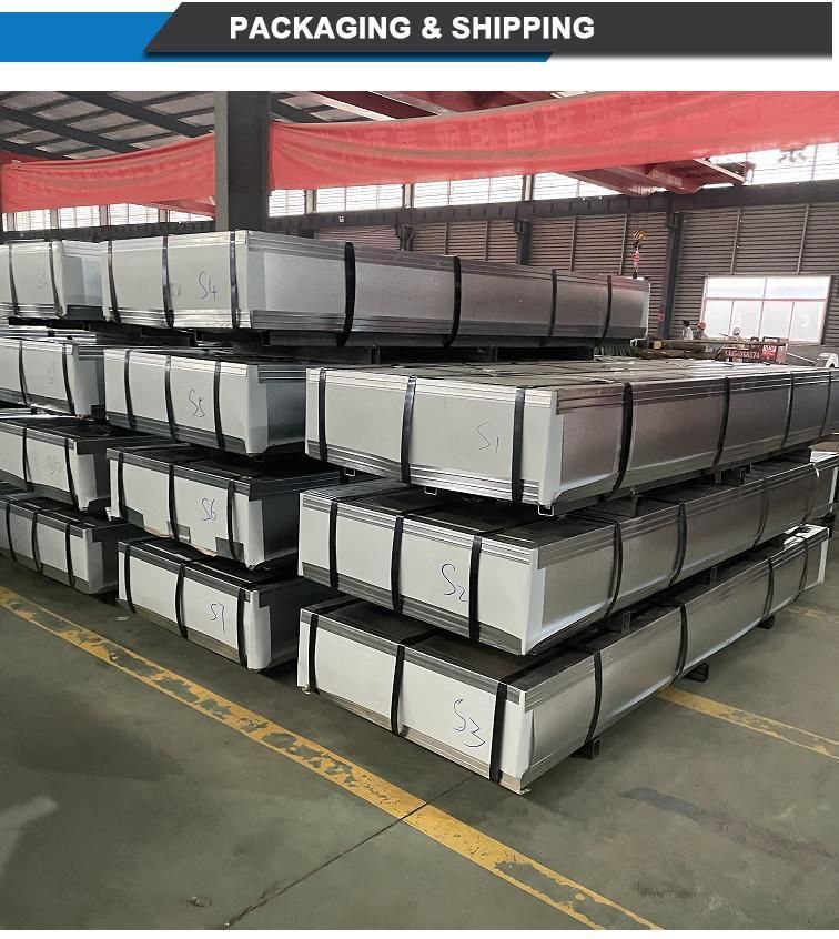 Colorful Roofing Tile Color Coated Prepainted PVC 20 Gauge Gi Galvanized Corrugated PPGI Steel Metal Roofing Sheet PPGI Sheet