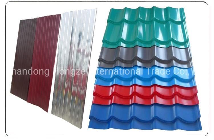 Galvanized Corrugated Steel /Iron Roofing Sheets Color Coated Sheet