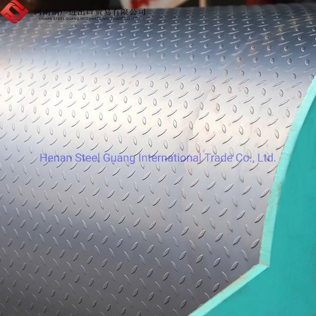 Ss400 Diamond Steel Plate Checkered Plate Size/Chequered Steel Coils