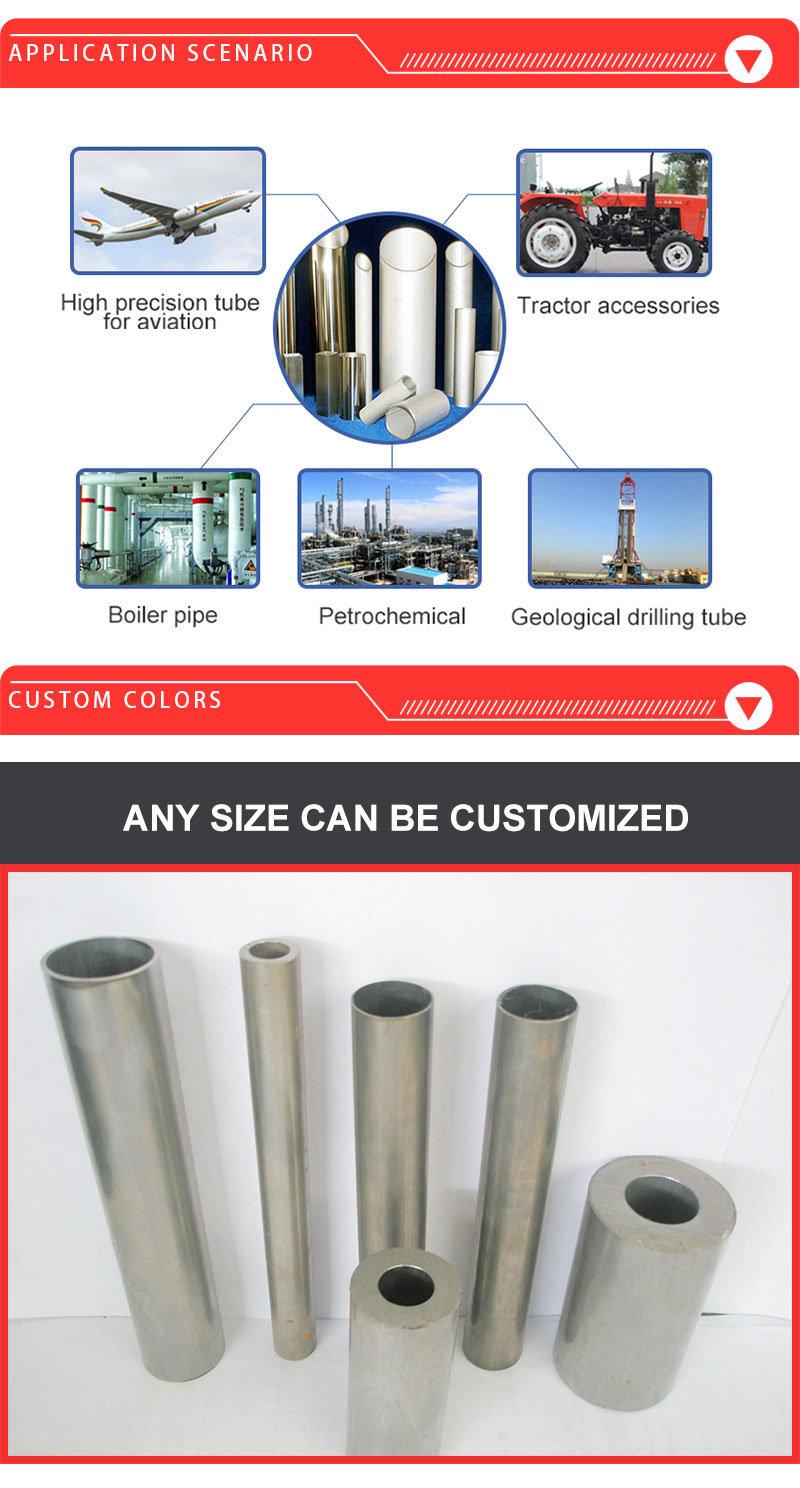 Customized High Precision Seamless Stainless Steel Pipe Monel 400 Nickel Alloy Tube