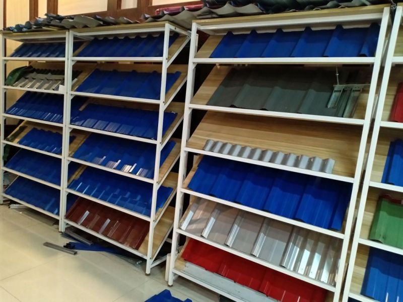 Prepainted PPGL Plastic PE Color Coated Galvalume Aluzinc Corrugated Roofing