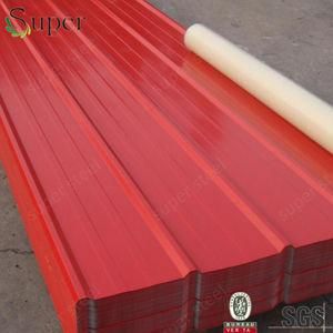 Anti-Corrosion Corrugated Galvanized Zinc Roofing Sheet in Saudi Arabia