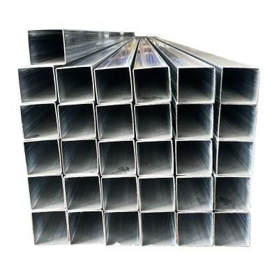 Zinc Coated Hollow Section Trade Assurance Steel Weight Galvanized 40X40 Tube Square Pipe