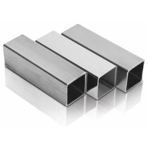 Wholesale 304 316L Stainless Steel Square Tube Rectangular Pipe for Decoration