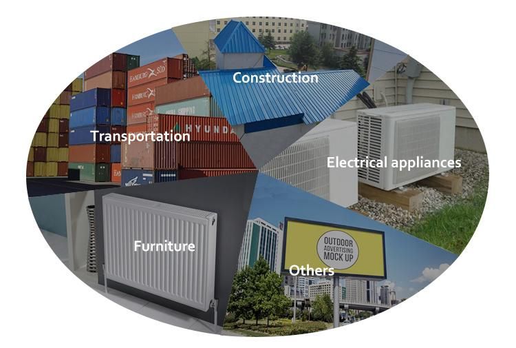Color Steel Corrugated Board Color Steel Corrugated Board Prefabricated Houses with Color Steel Corrugated Board