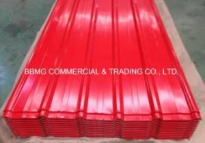 Long Span Colored Zinc Aluminium Trapezium Roofing Sheet Steel Roofing Sheet with Stone Coated