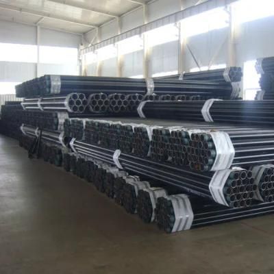 ASTM A53 Sch40 Black Painted ERW Welded Steel Tube