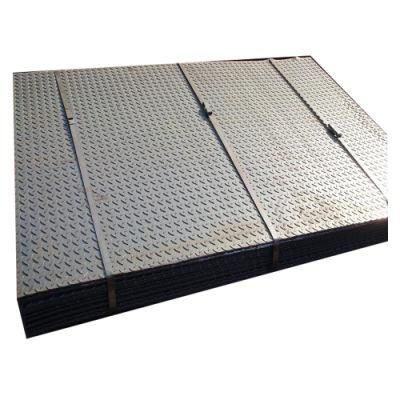 S235jr Galvanized Mild Carbon Anti-Slip Checker Chequered Steel Plate