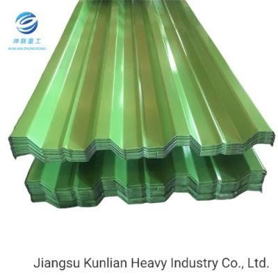 Factory 0.12*665mm Dx53D+Z Galvanized Corrugated Gi Roofing Steel Sheet